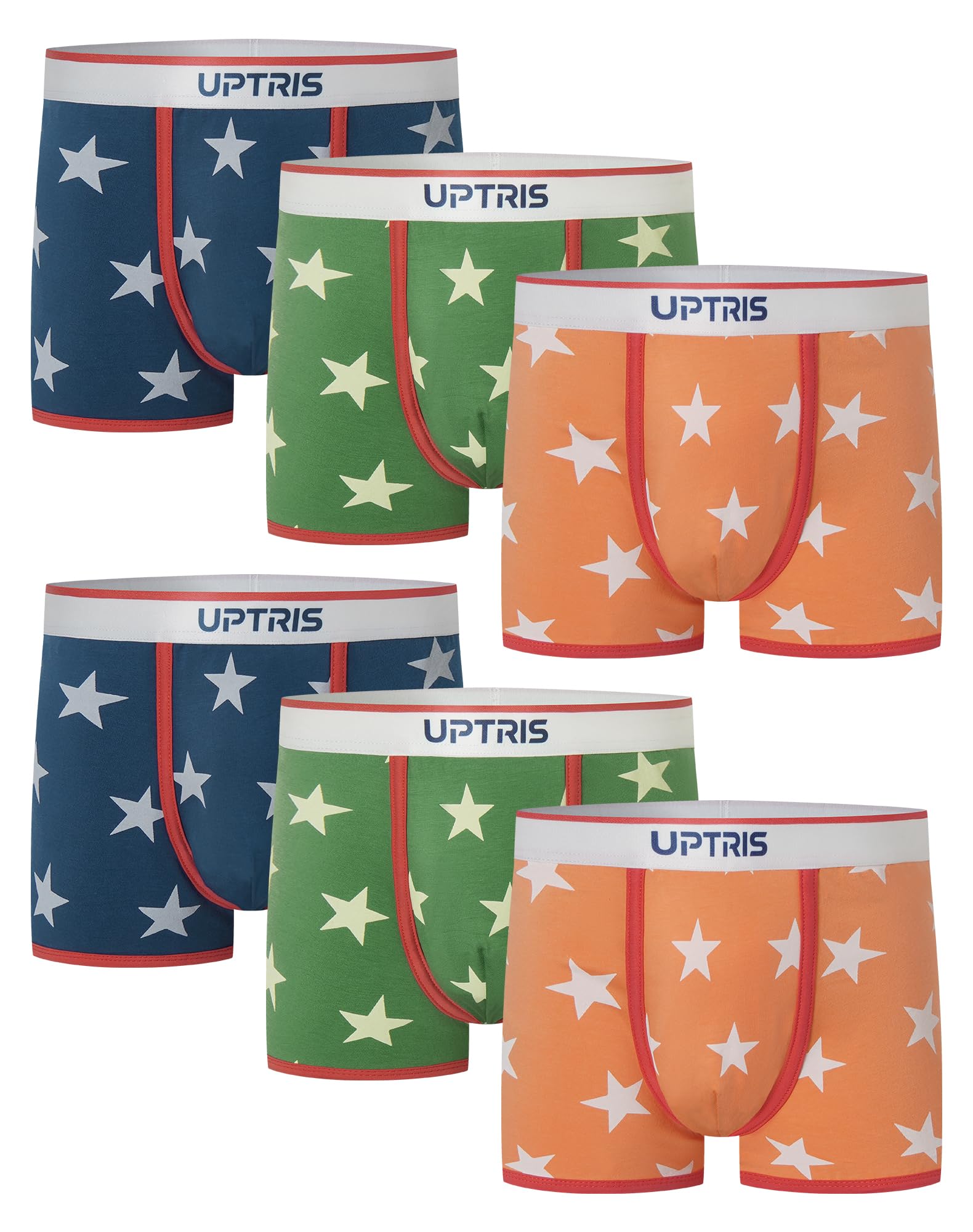 UPTRIS Toddler Boy Underwear Cotton Boys Boxer Briefs Multipack Softer 5t Underwear boys Tag Free Underpants for 2-13
