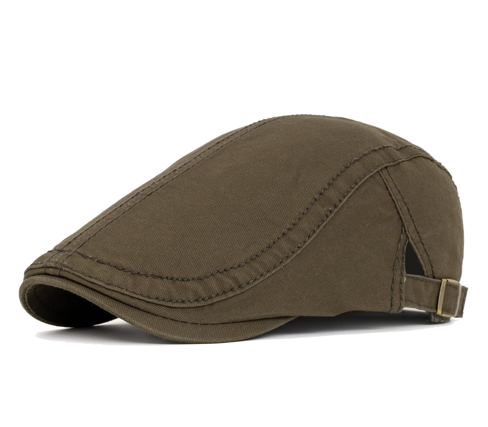 Quanhaigou Unisex Denim Newsboy Hats Flat Ivy Gatsby Cabbie Driving Berets Hat Cotton Dad Cap for Men Women