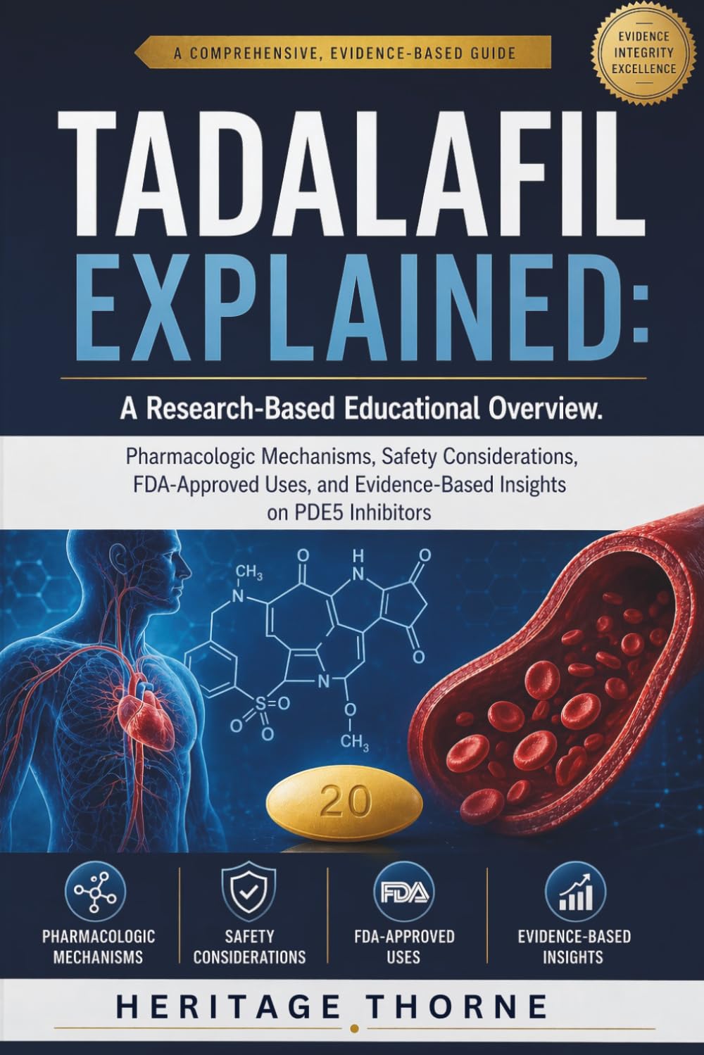 TADALAFIL EXPLAINED: A Research-Based Educational Overview: The Pharmacologic Mechanisms, Safety Considerations, FDA-Approved Uses, and Evidence-Based ... Inhibitors (The Clinical Overview Series)