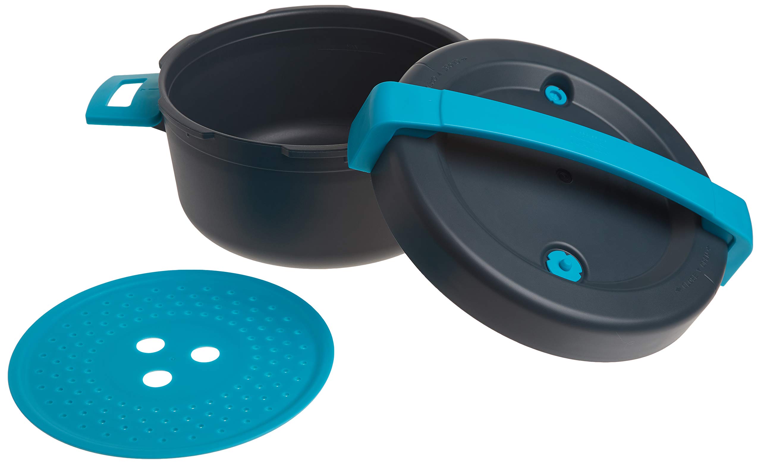 Kuhn Rikon Duromatic Micro Microwave Pressure Cooker Blue Graphite