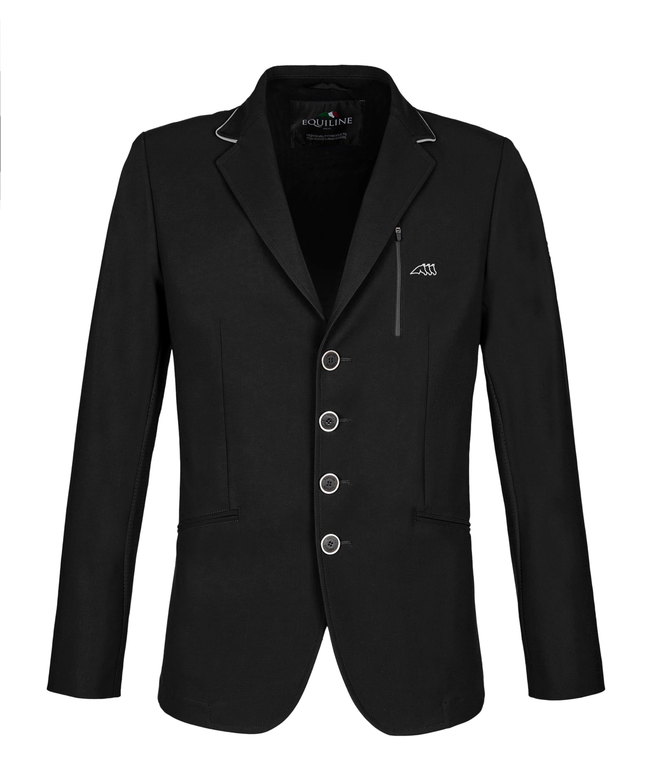 Equiline HEVEL Herrenjacke Turnierjacket Schwarz FS 2019