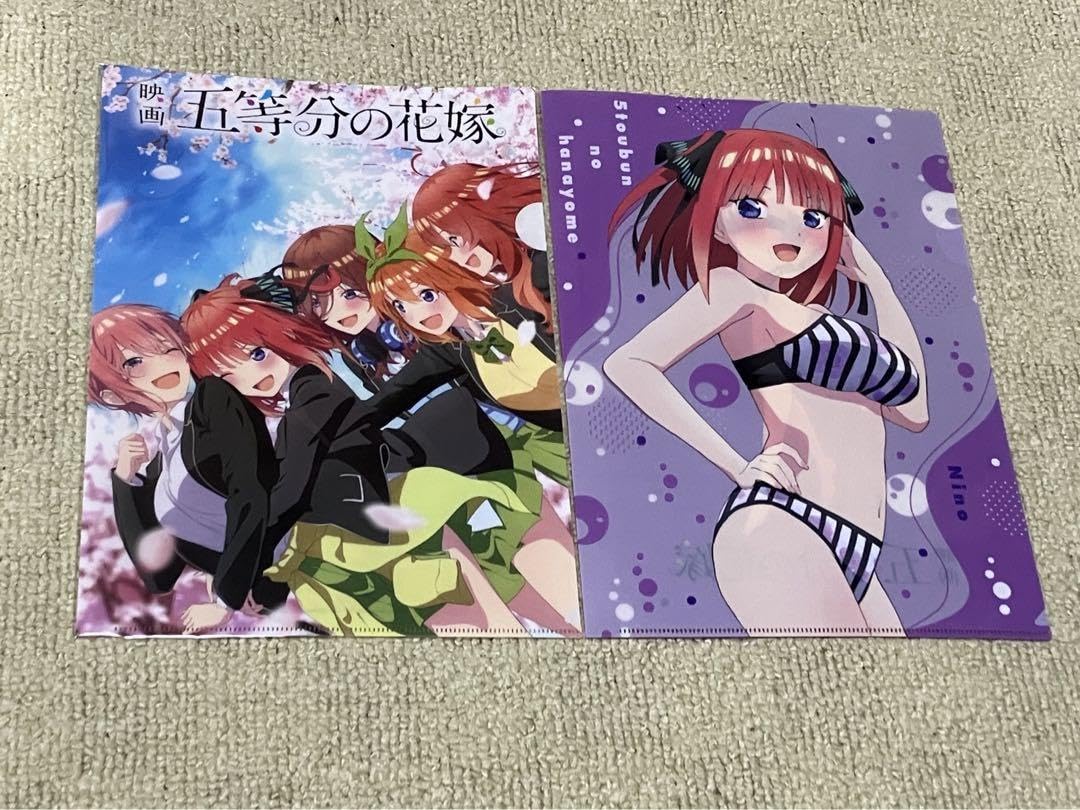 Amazon.co.jp: 映画五等分の花嫁パンフレット豪華版＋クリアファイル 