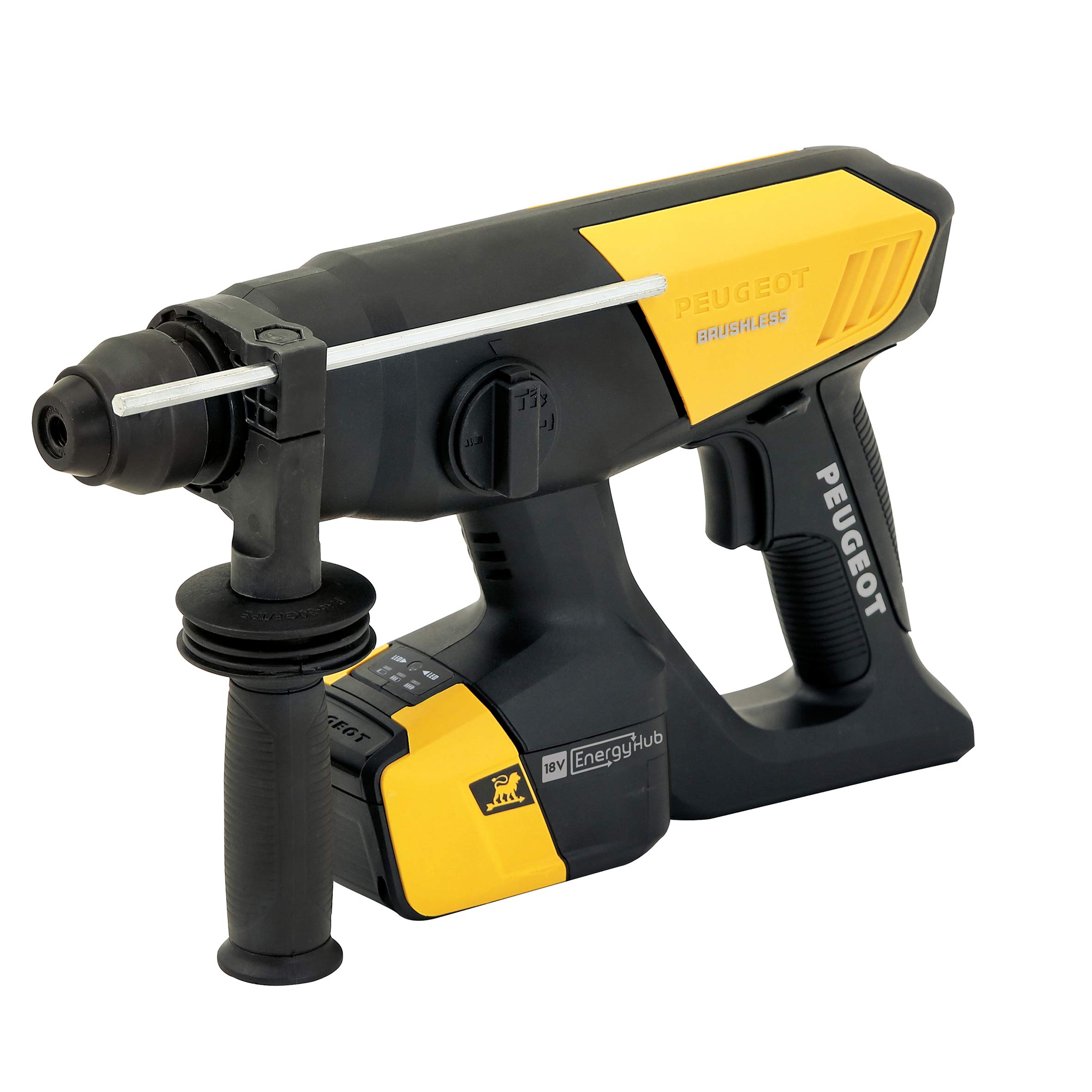 Peugeot ENERGYPUNCH-18VBL, marteau perforateur sans fil, 18V, 5Ah