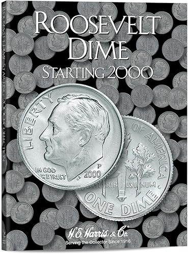 H.E. Harris & Co. US Roosevelt Dime Carpeta de monedas Volumen 3 2000 2015 # 2941
