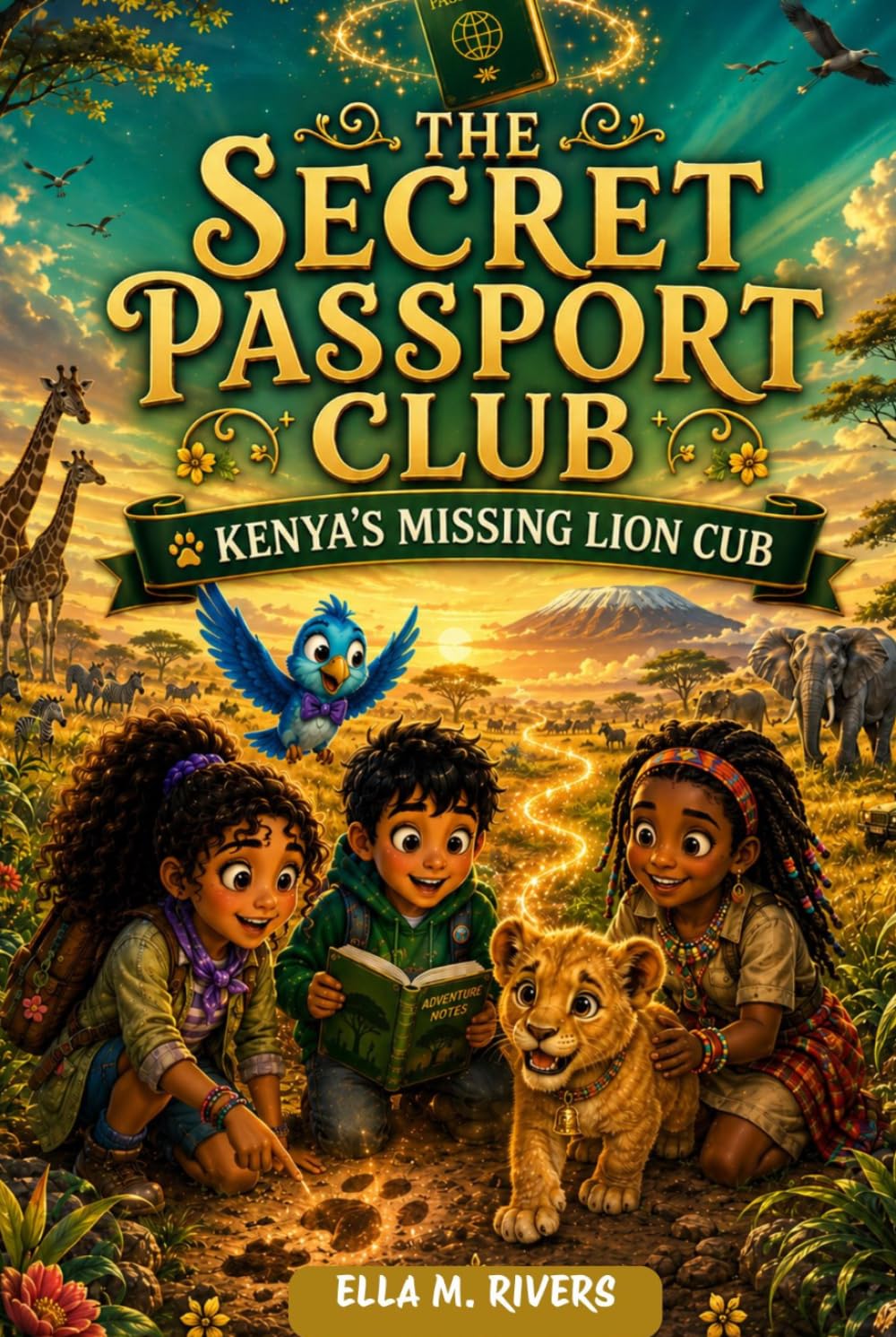 THE SECRET PASSPORT CLUB: Kenya's Missing Lion Cub
