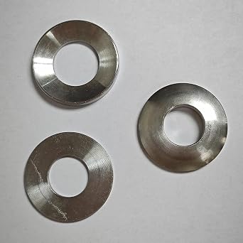 Self-Aligning Spherical Washer Set,5/8 ID,1-3/8 OD,5/16 Thick