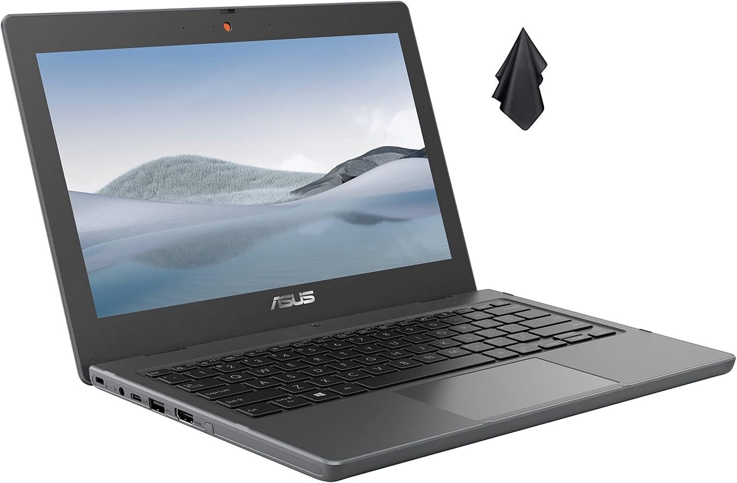 ASUS 2022 Student Laptop Computer (Military-Grade Duability), 11.6'' HD Eye-Care Dsiplay, Intel Celeron N4500, WiFi-6,1Year Accidental Protection,Windows 10 Pro(4GB RAM | 384GB Storage) (BR1100CKA)
