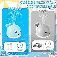 Vista 8 de Juguetes de Baño para Bebé Niño, Rellenos para Calcetín Navideño Regalo para Niño de 1 Año, Juguetes de Baño para Niños de 1-3 Años, Juguete de Baño