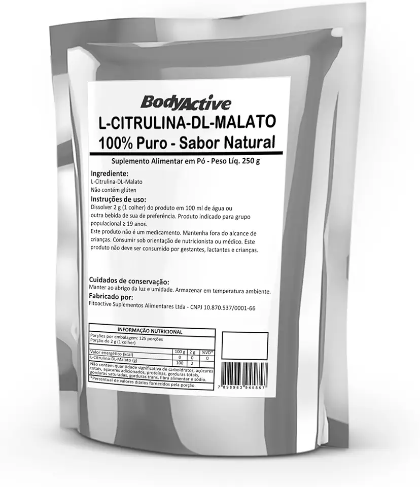 Citrulina Malato 250 G Bodyactive