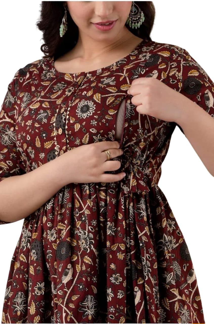 Maternity Kurti for Women/Feeding Kurti for Women-image-0