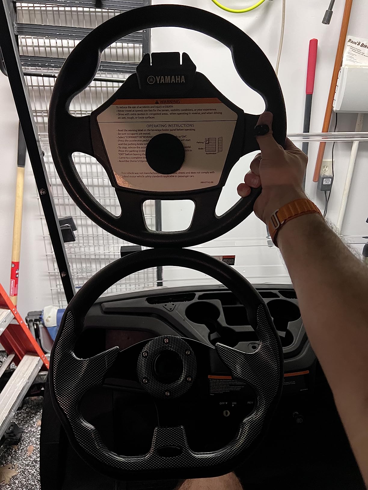 9/mo Finance EZGO Steering Wheel Fit Club Car EZGO Yamaha Universal Golf Cart Steering Wheel