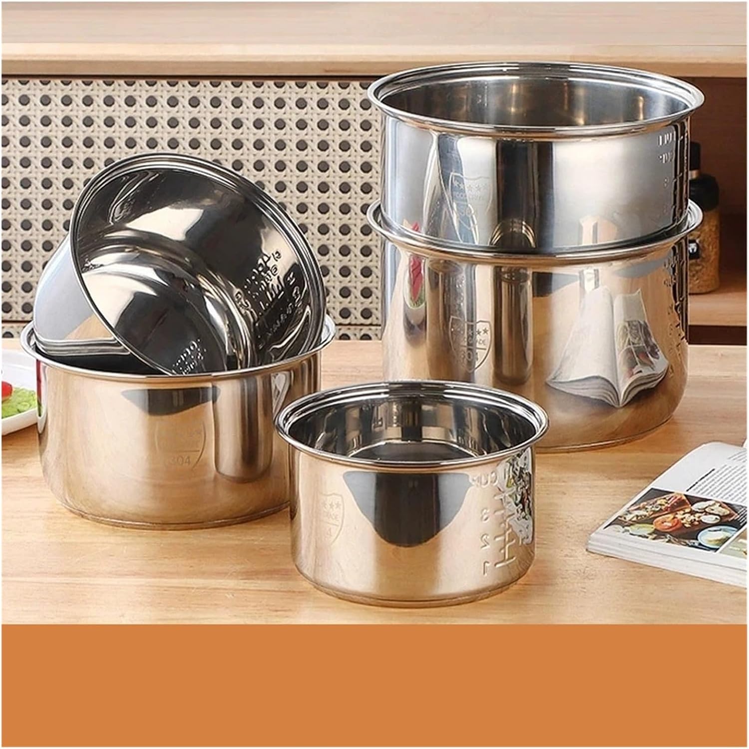 4/5L Stainless Steel Cooker Inner Pot Rice Pressure(5L)