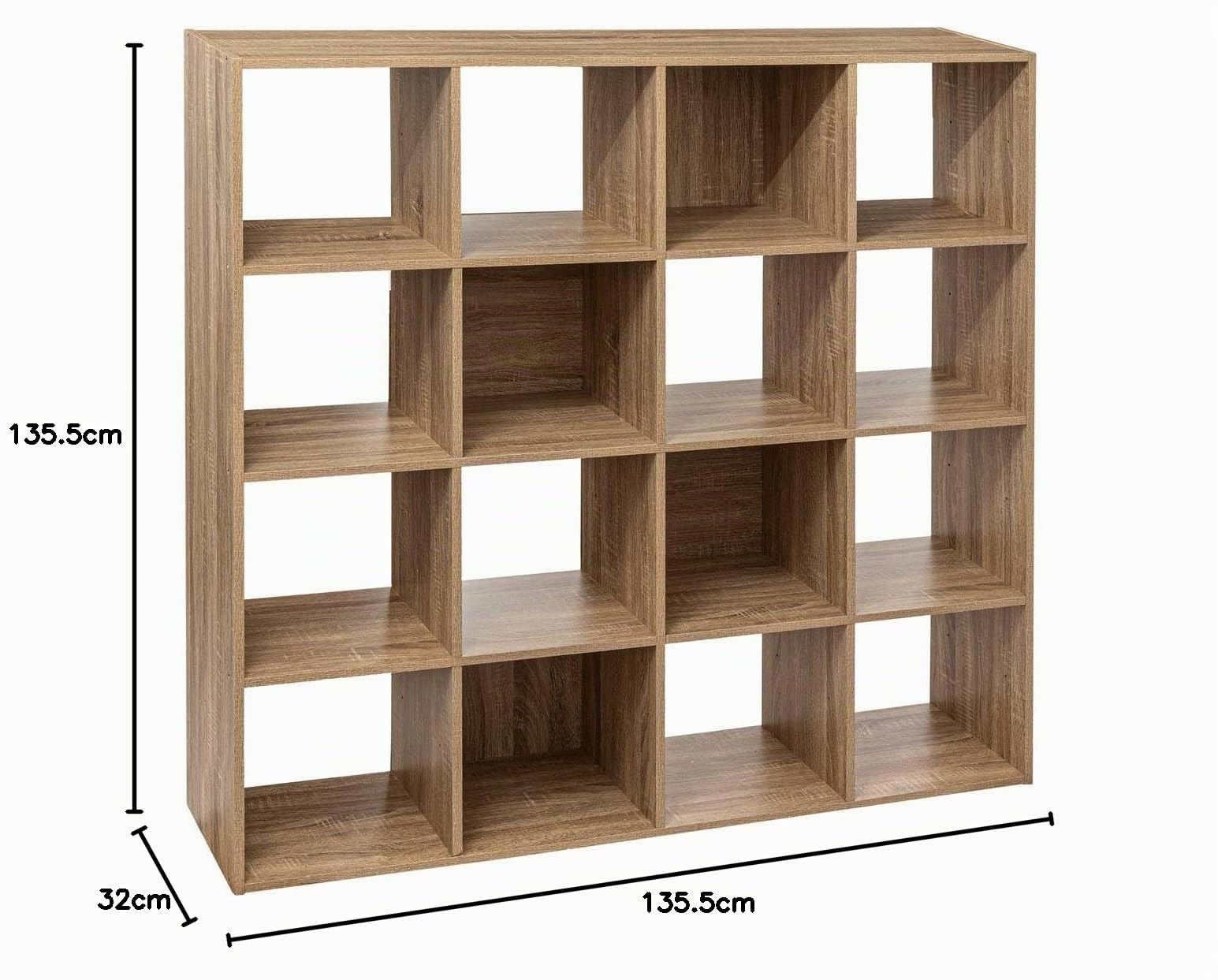 5five - Etagere 16 Cases 15mm Mix nat