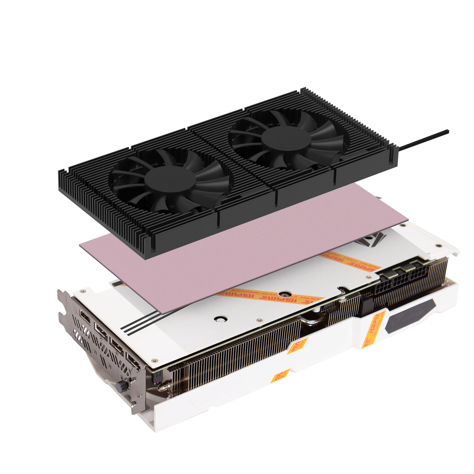 Amazon.co.jp: PANO-MOUNTS アルミニウム グラフィックカードクーラー