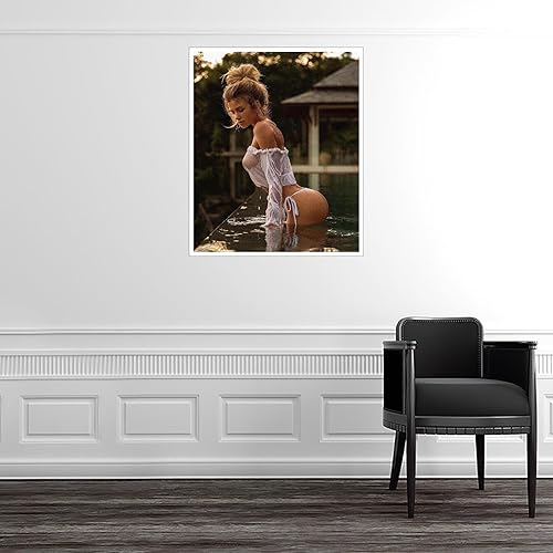 Miniatura 3 de ENSEAL Póster de bikini para niñas, modelos sexys, impresiones en lienzo, modelo de fitness, arte de pared para decoración de oficina en casa, sin