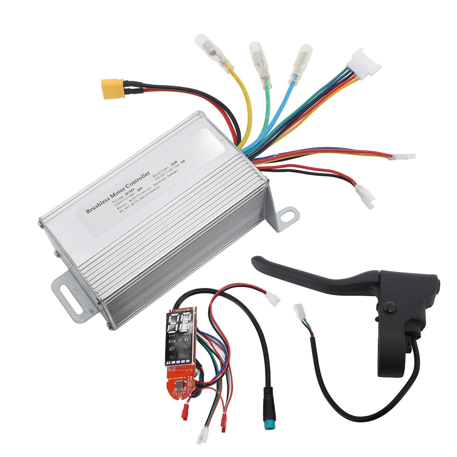 VGEBY Controller Motore Elettrico,Brushless Motor Controller con Comandi LCD Bici Elettrica 36V 350W Kit Controller Impermeabile Brushless per Bicicletta Elettrica Impermeabile VGEBY Controller Motore Elettrico,Brushless Motor Controller con Comandi LCD Bici Elettrica 36V 350W Kit Controller Impermeabile Brushless per Bicicletta Elettrica Impermeabile