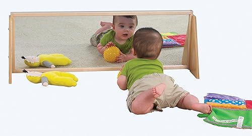 Miniatura 2 de Childcraft Espejo acrílico de 2 posiciones, pequeño, 13-14 x 11-34 x 36-12 pulgadas