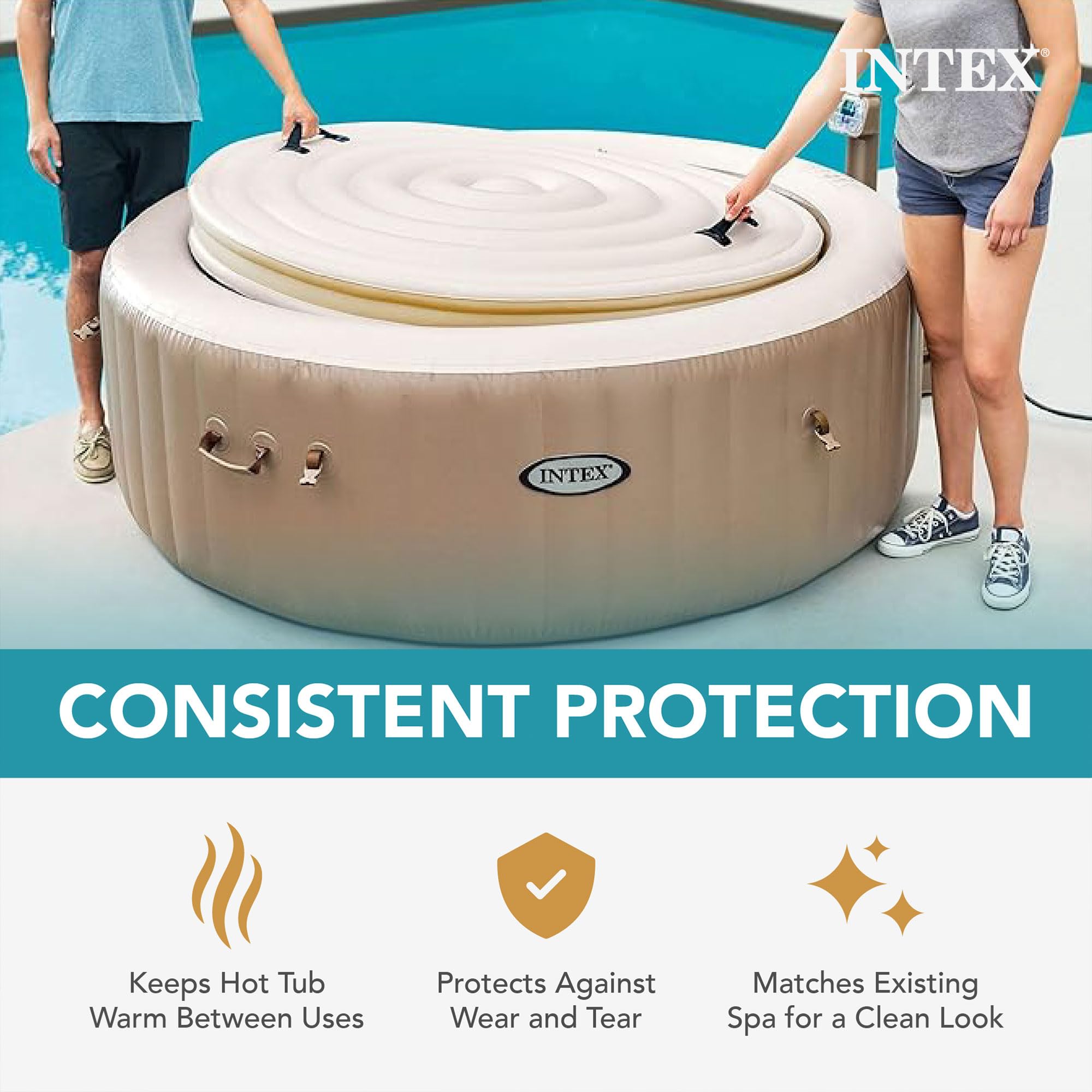 Amazon.com : Intex PureSpa Inflatable Hot-Tub Accessories Set with  display picture 1