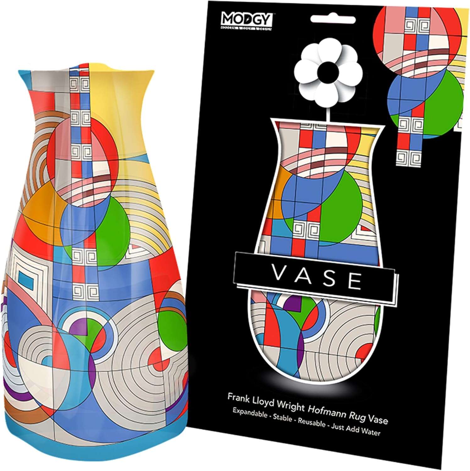 MODGY Expandable Flower Vase, Plastic Decorative Modern