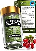 Vista 10 de Probióticos de Akkermansia Muciniphila 320 mil millones de UFC Probiótico y prebiótico Probióticos de Akkermansia para la salud intestinal