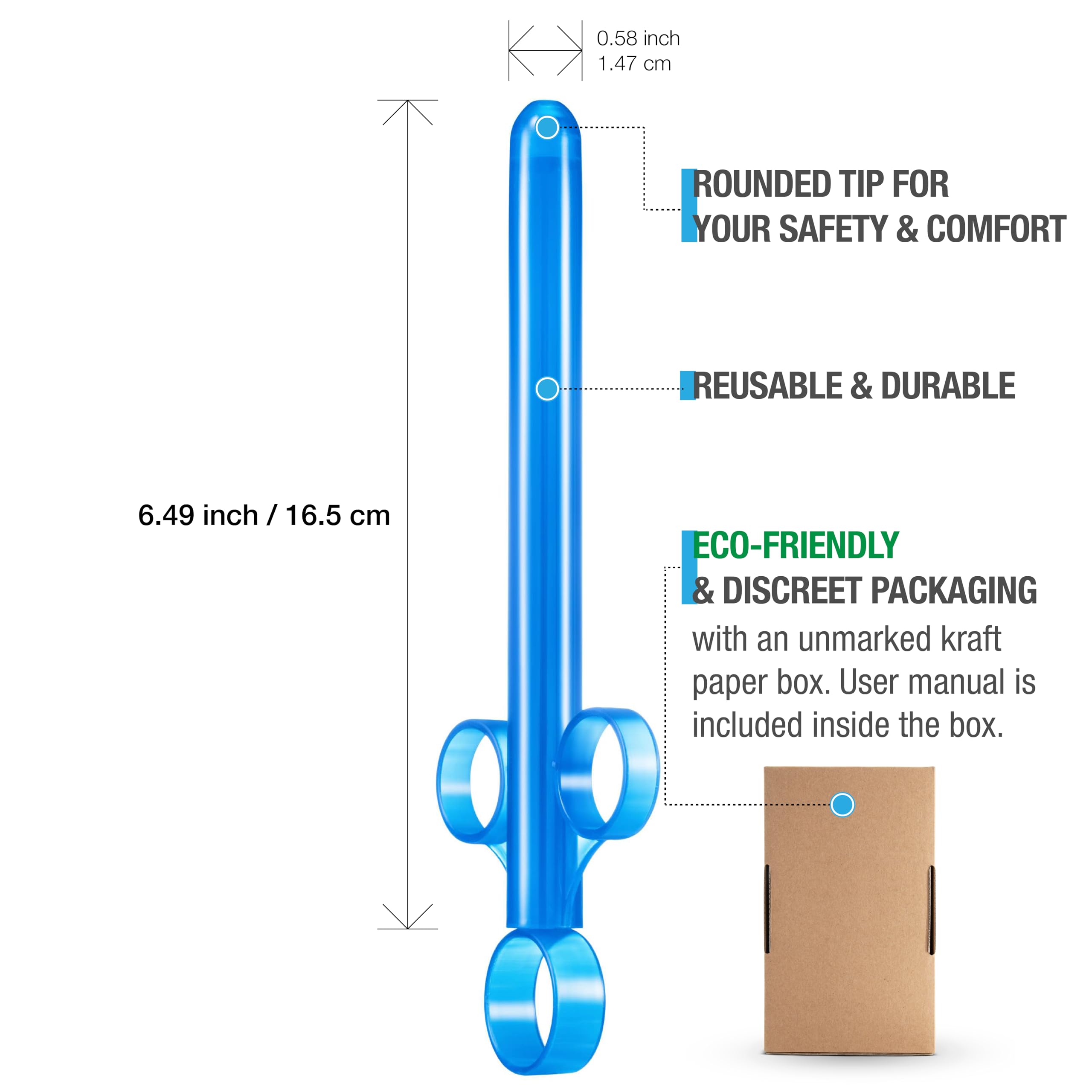 Amazon.com: XESSO Lube Applicator Syringes, Silicone Lubricant Shooter,  Vaginal & Waterbased Personal Lubricant Injector, Easy Clean and Reusable :  Health & Household