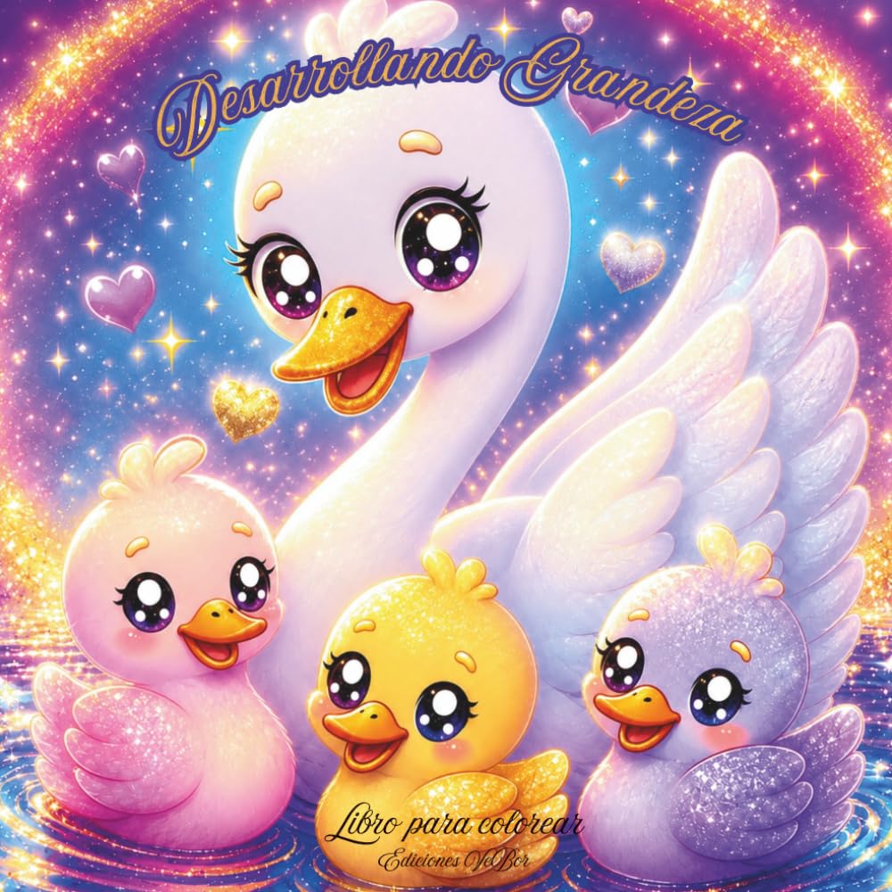 Desarrollando Grandeza: Libro para colorear (Colección Infantil Kawaii)