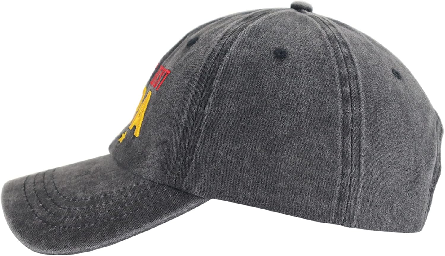 World's Best Papa Baseball Cap for Men, Embroidered Adjustable Washed Cotton Fathers Day Dad Hat - Image 4