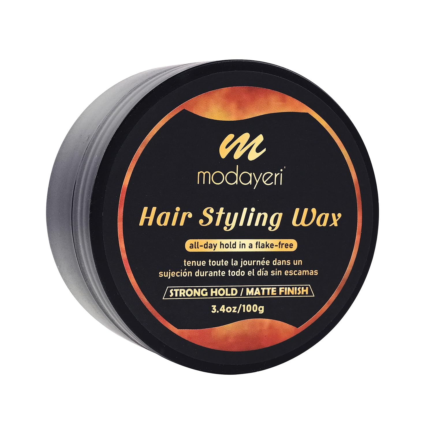 Hair Wax – Strong Hold Styling Pomade for Men and Women, Nourishing And Protecting, Matte Finish Molding 3.4 Oz