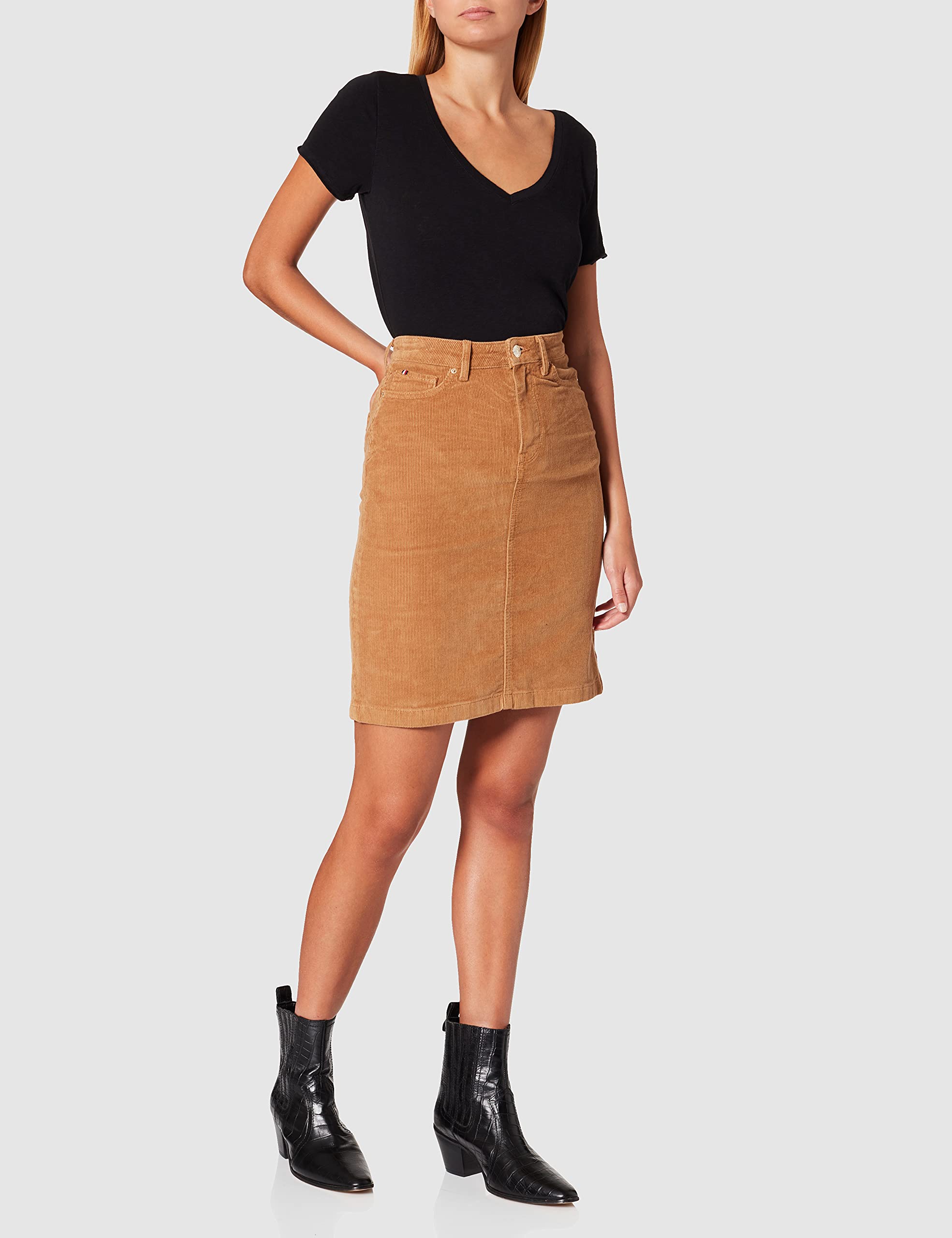 Tommy Hilfiger Women's Straight Cord Hw Skirt