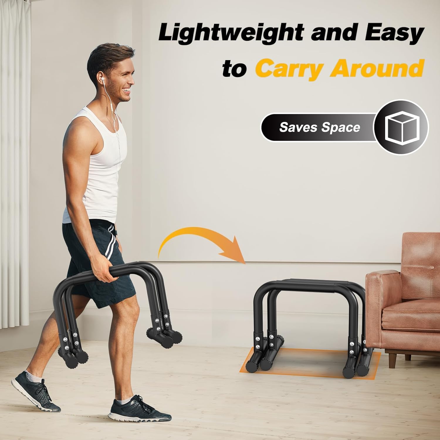 RELIFE REBUILD YOUR LIFE Dip Station Regolabile Parallele Calisthenics Parallel Bars Parallettes Push up Dip Stand Fitness parallettes Heavy Duty Libera Installazione