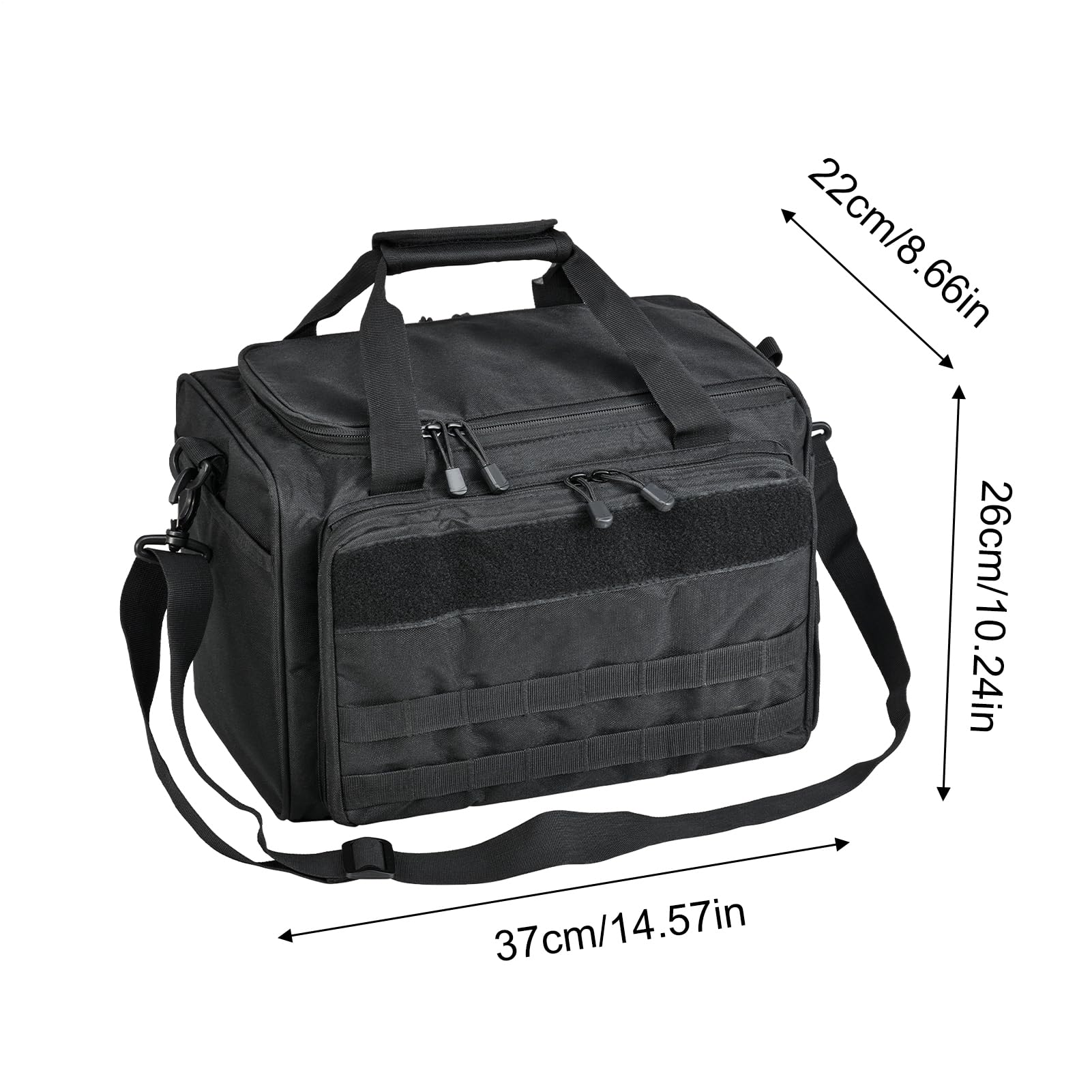 Generico Ausrüstungstasche | Schultertasche mit Schulterriemen und