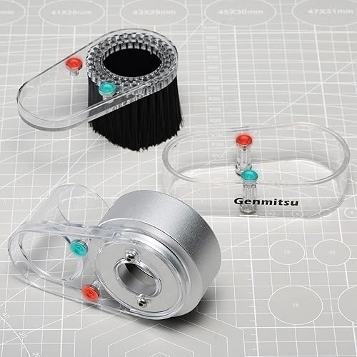 Miniatura 7 de Genmitsu Zapata de polvo CNC ABS para máquinas CNC con un motor de 2.047 in de diámetro, se adapta a la mayoría de motores de husillo de 300 W-500