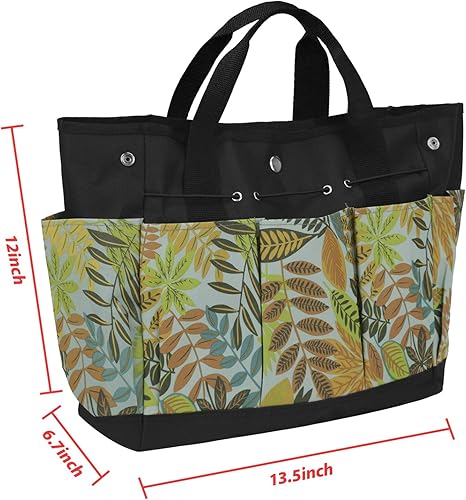Miniatura 5 de Bolsa de herramientas de jardín portátil Oxford Kit de herramientas para plantas bolsa de almacenamiento con asas esenciales herramientas de