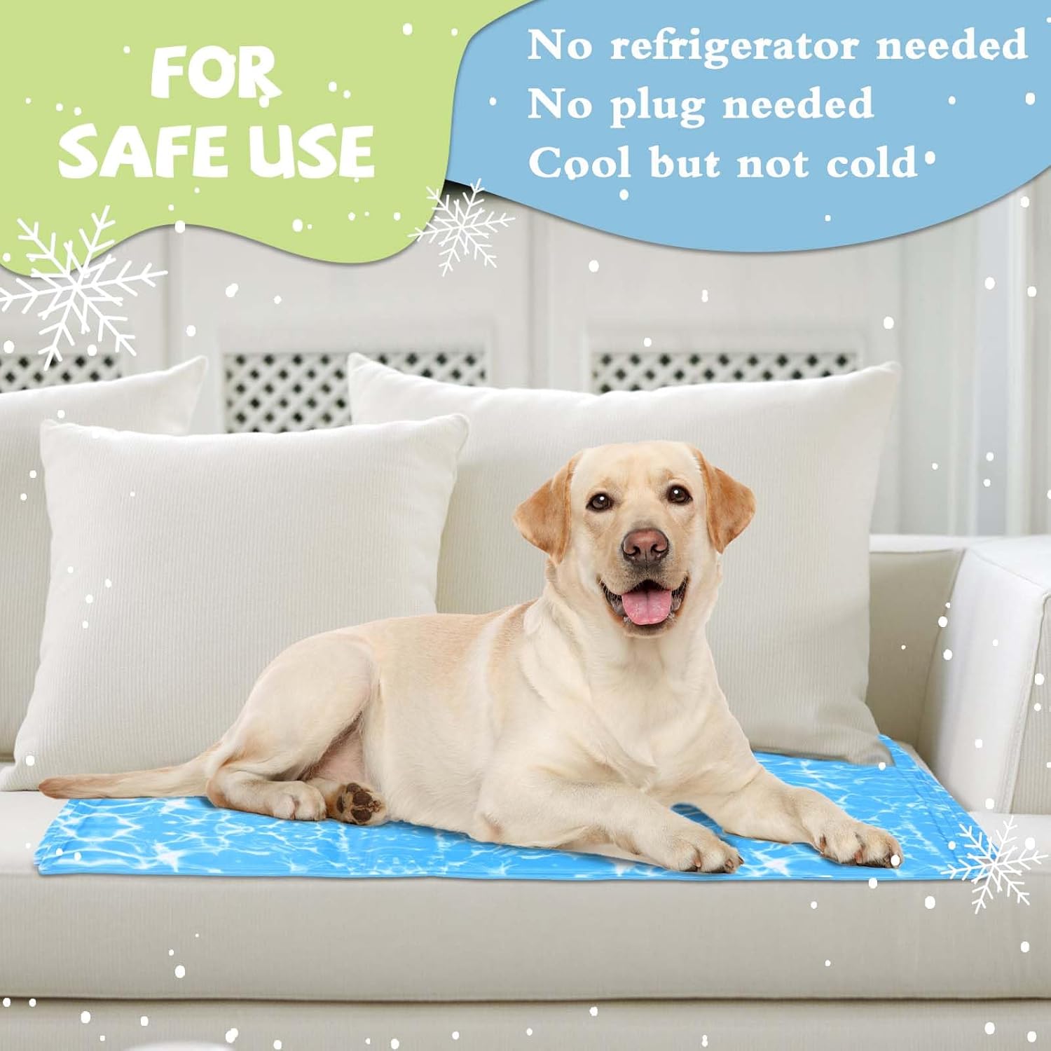 review Athvibad Dog Cooling Pad, Summer Ice Mat for Dogs,Portable & Washable Sleeping Pad for Small Medium and Large Pets,Outdoor Home Use