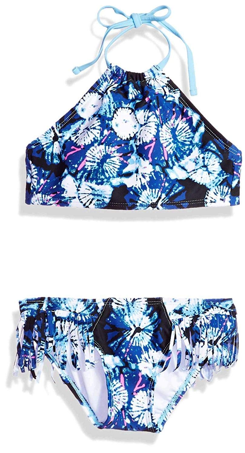 Kanu Surf Girls' Mahina Beach Sport Halter Bikini 2-Piece Swimsuit
