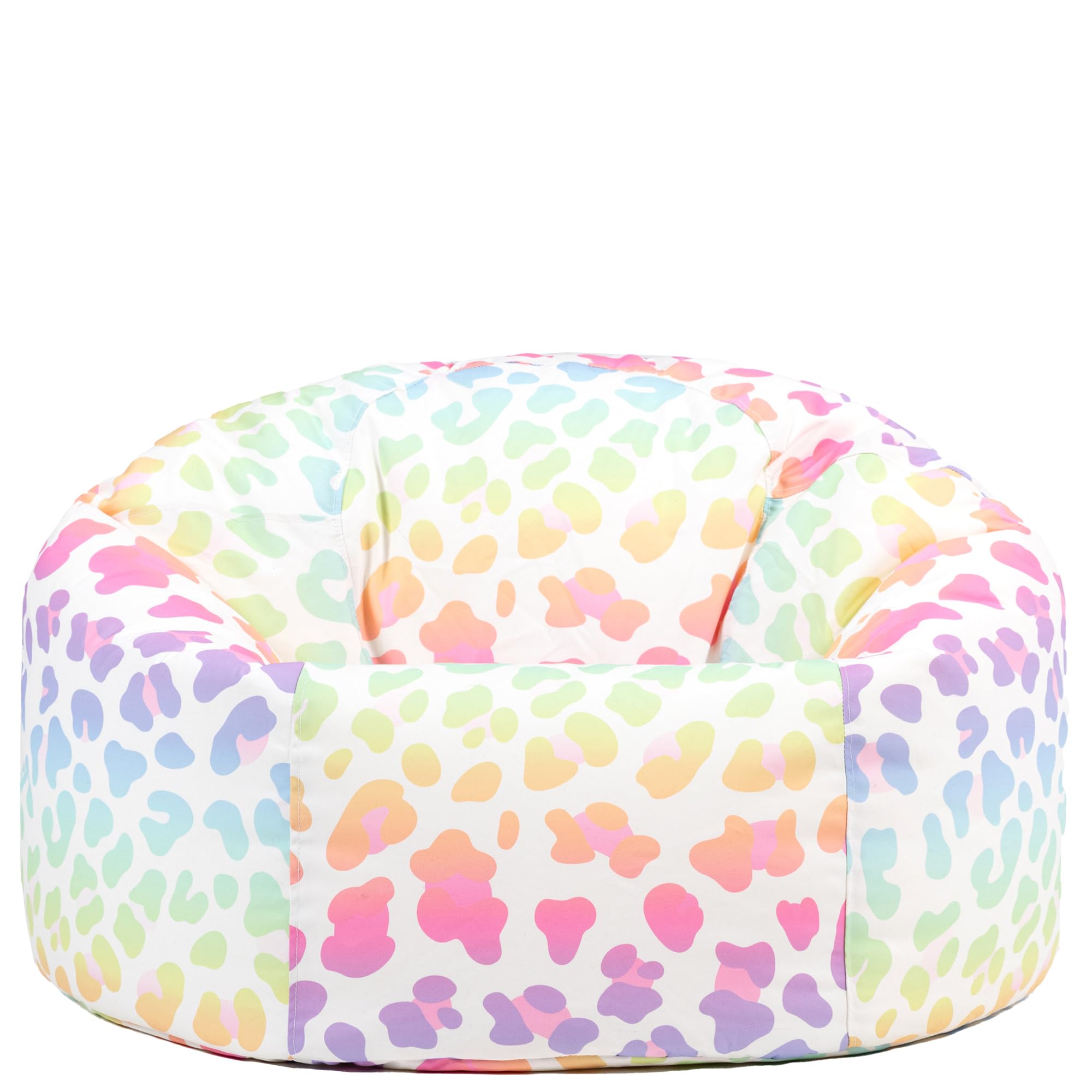 Icon Léopard Pouf Enfant, Collection Imprimée, Pouf Poire Ado avec Remplissage, Chaise Enfant, Fauteuil Chambre, Meuble Chambre, Meuble Salon