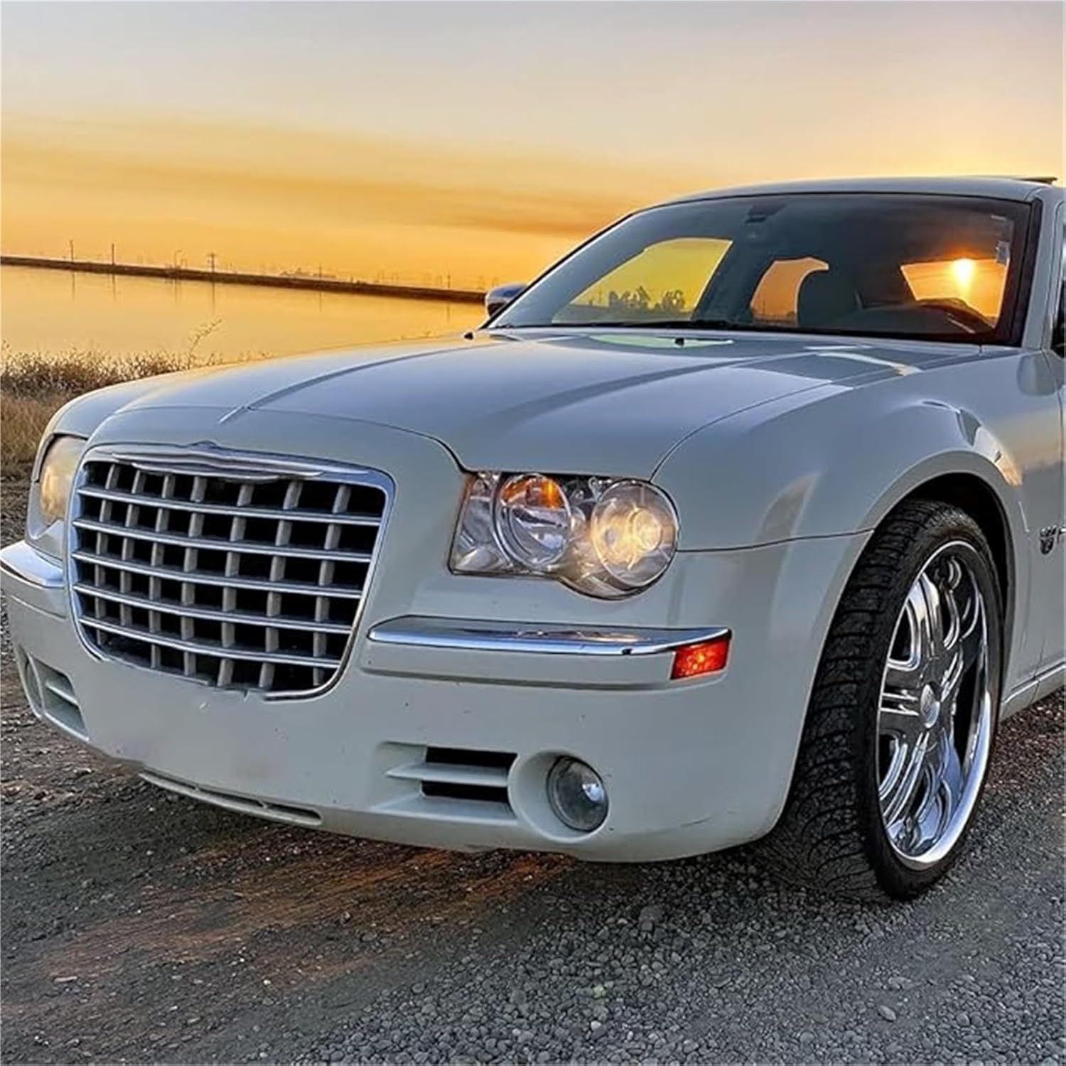 Automatic Transmission Shifter Lever for Chrysler 300 and for Dodge Charger Magnum 2006-2010, OEM 68091343AA ABS Metal