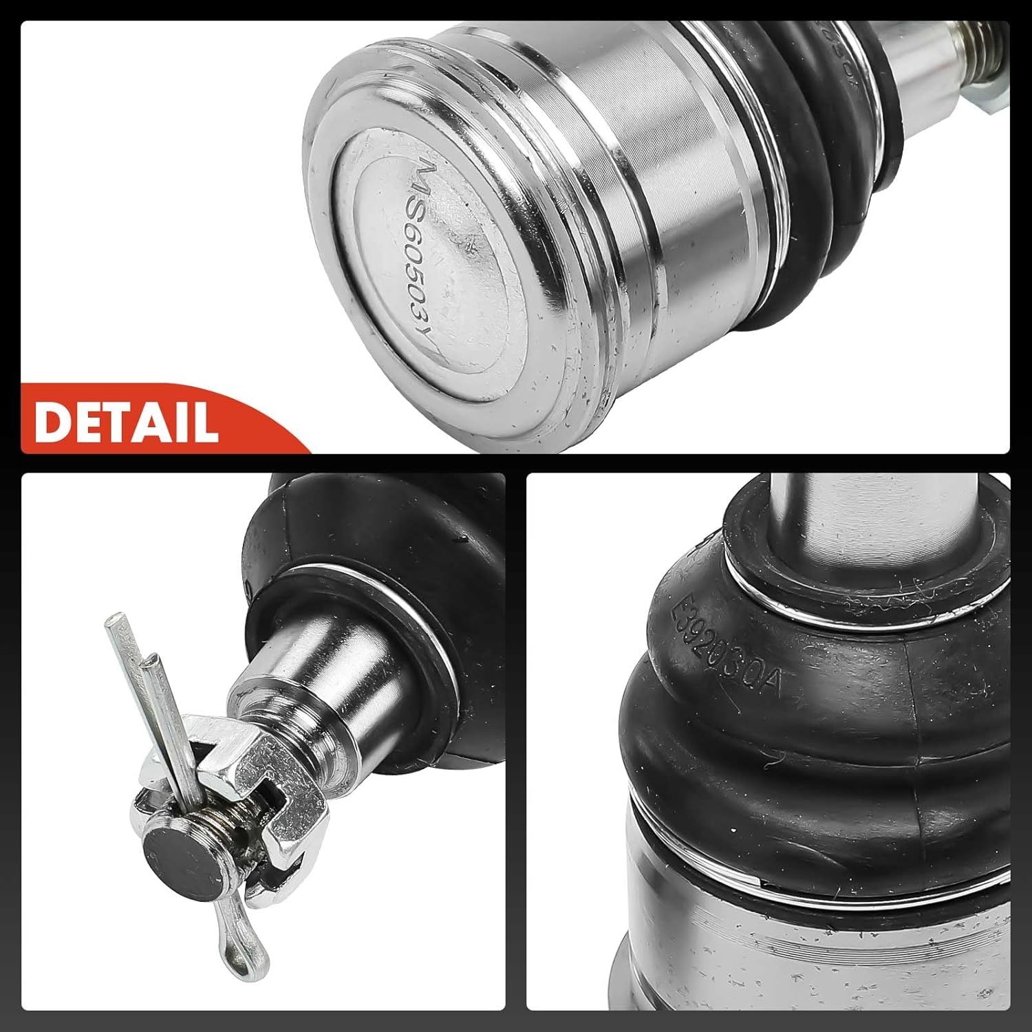 A-Premium 2 x Front Lower Ball Joint, Compatible with Honda Accord 2008-2012, Crosstour 2012-2015, Accord Crosstour 2010-2011 & Acura TL 2009-2014, TSX 2009-2014