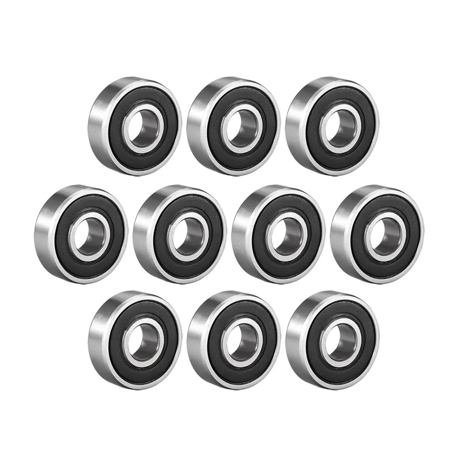 10PCS Cuscinetto Cuscinetto a Sfere a Gola Profonda 603 604 605 606 607 608zz 608-2 609 623 624 625 626 627 628 629 ZZ Cuscinetto a Sfere a Gola Profonda(-2RS,ABEC-5-629 9X26X8)