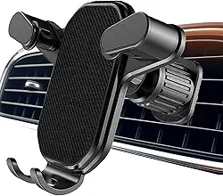 Universal Air Vent Car Phone Mount,Suporte de telefone celular Hands Free Car Cradle | Suporte de telefone estável de fácil fixação para carro compatível com a maioria dos telefones celulares Sritob