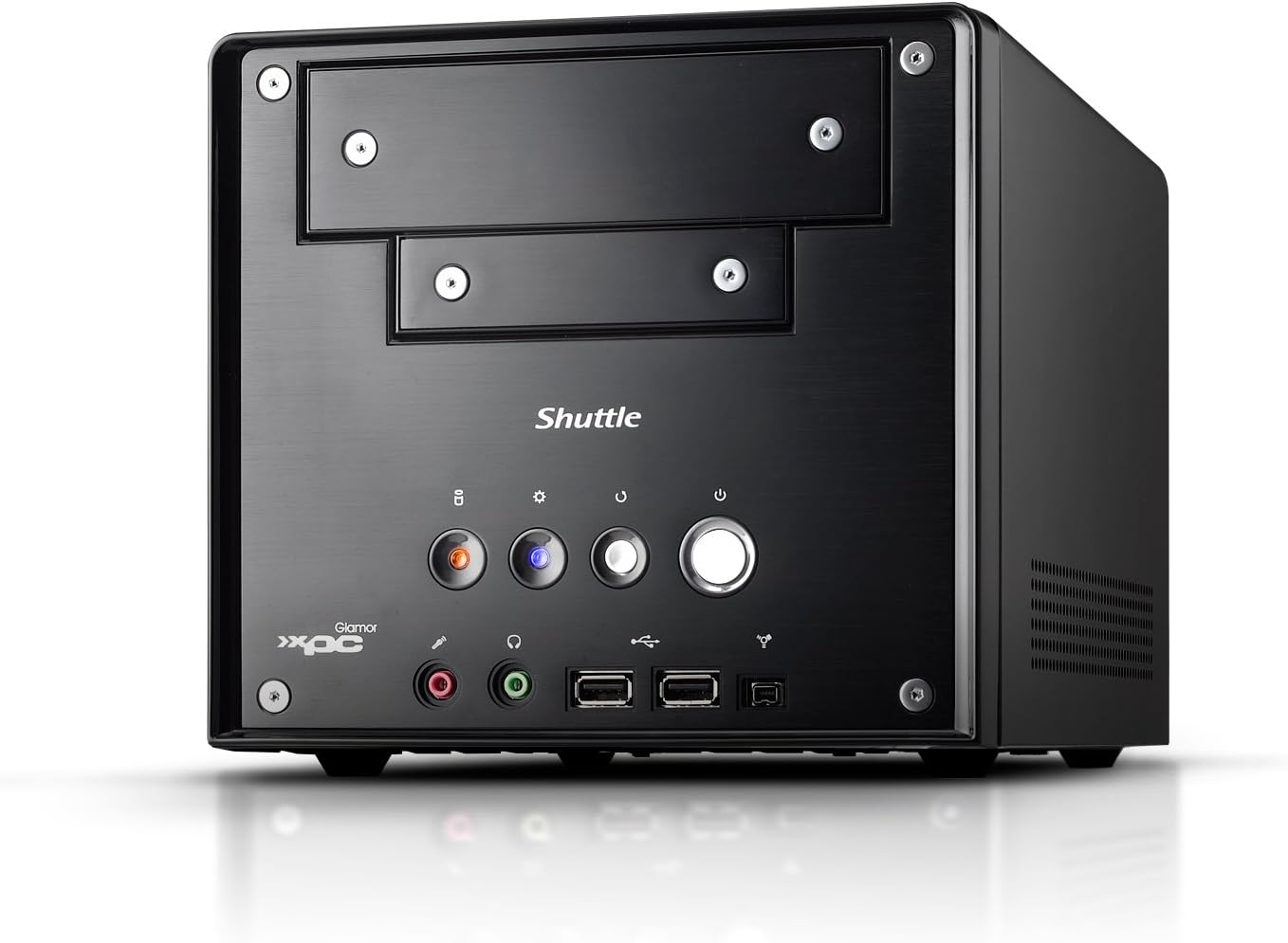 SHUTTLE XPC SG31G2 Barebonne PC - Intel Socket 775, G31, 2x 240 Pin, GMA 3100, 256 Bit