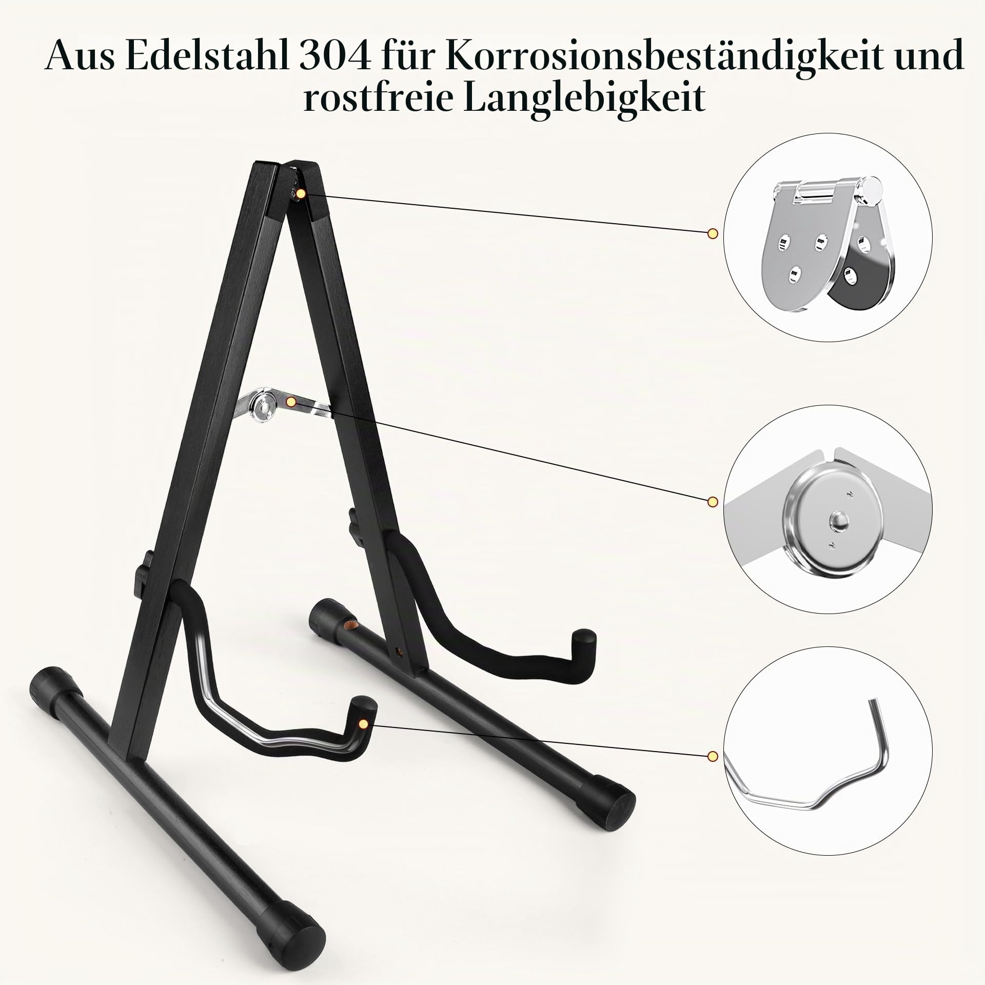 Celloständer, Celloständer mit Bogenhalter, Holz A-Form Bodenständer mit gepolstertem Schaumstoff, passend für 1/2, 3/4, 7/8, 4/4 volle Größe, Cellohalter für Zuhause und Studio Display (Black Wood)