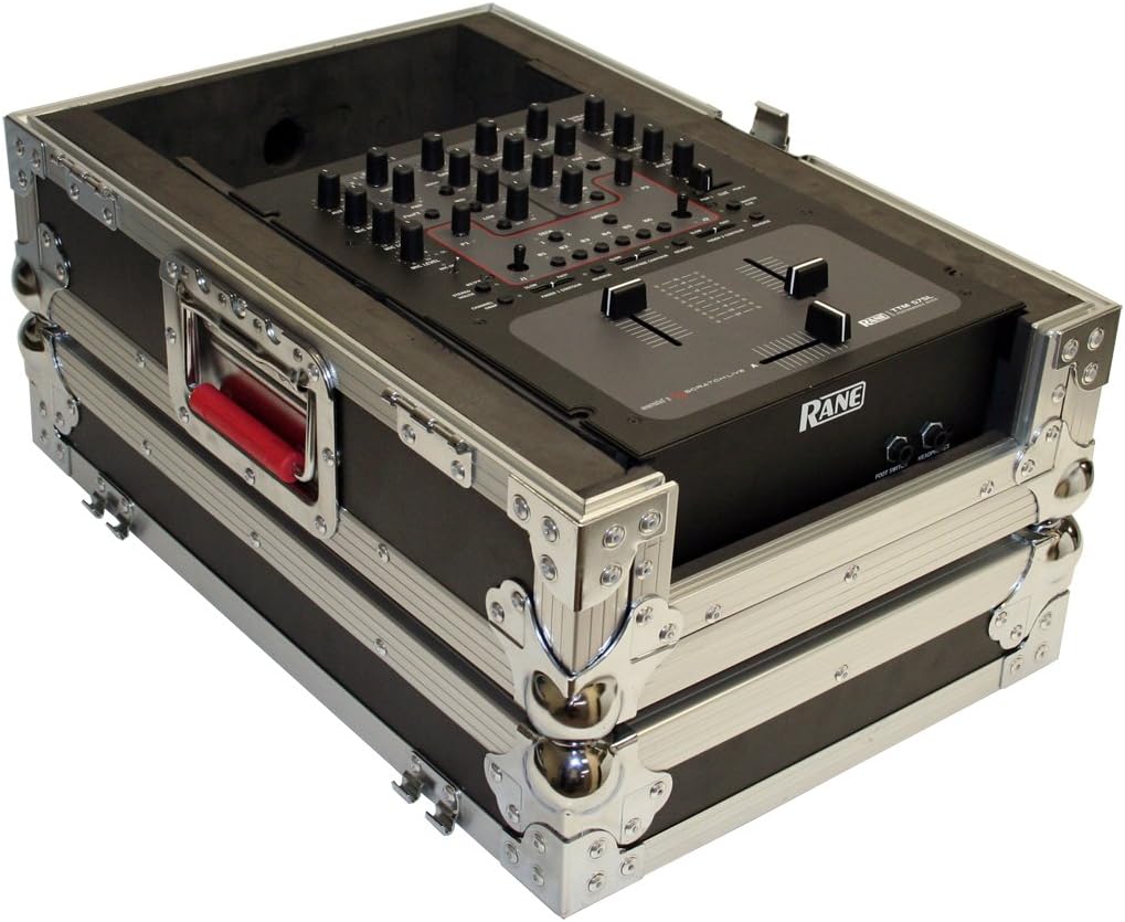 Gator Cases G-TOUR Series ATA Style Road Case for 12-Inch DJ Mixers with Spring Loaded Handles and Heavy Duty Twist Latches; (G-TOUR MIX 12)