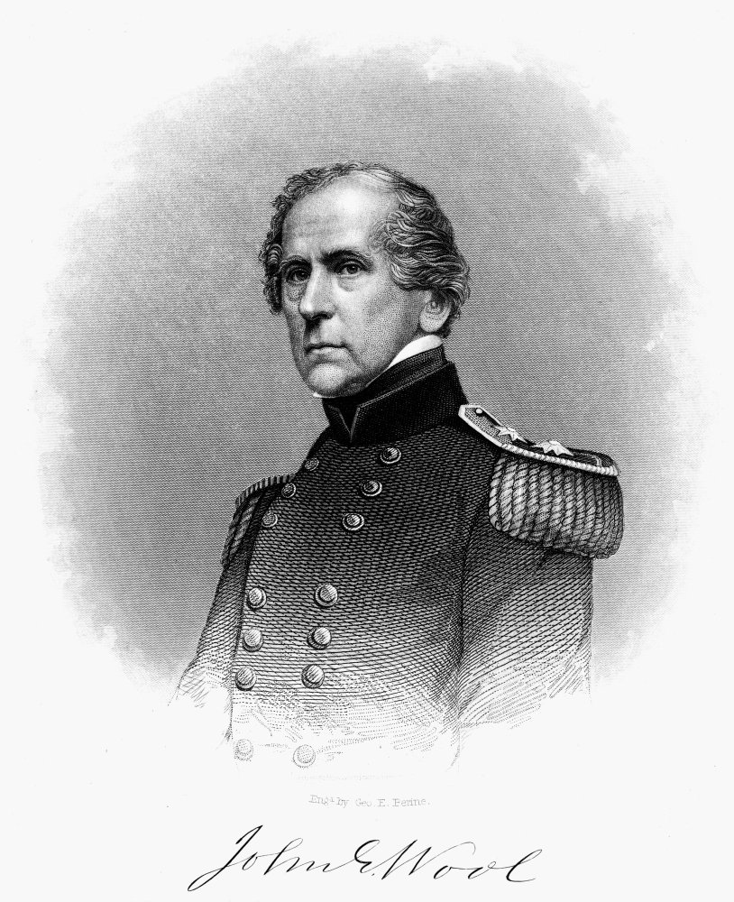 John Ellis Wool (1784-1869) Namerican Army Officer Steel Engraving 1861 After A Photograph By Mathew Brady Poster Print by (24 x 36)