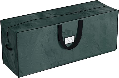 Christmas Tree Storage Bag-Fits up to 7.5 Foot Artificial Trees-Protects Holiday Decorations & Inflatables from Moisture & Damage by Elf Stor