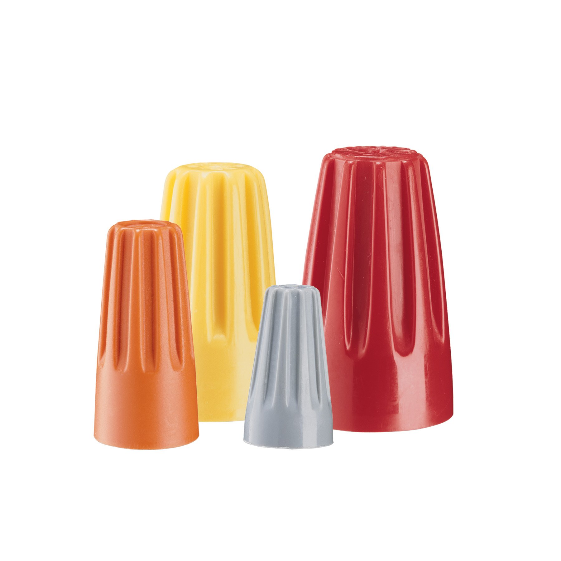 Gardner Bender 19-AWC WireGard Screw-On Wire Connector Assortment, 22-10 AWG, Electrical Wire Nuts, 9 pk, Grey, Orange, Red and Yellow