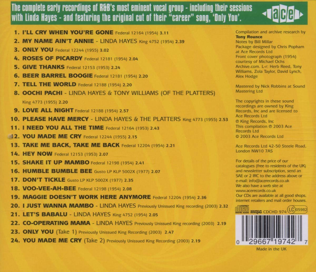 The Complete Federal Recordings