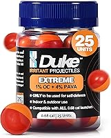Vista 10 de Duke Extreme Non-Lethal 68 Caliber Projectiles OC Spray Balls, Pepper Spray Self Defense Balls, Pepper Spray Balls, 68 Caliber Self Defense Balls
