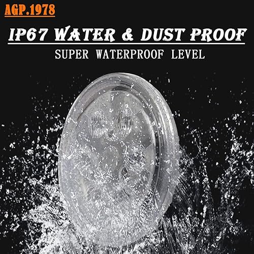 Miniatura 4 de Par36 Flood 30W LED Luz de trabajo 5000K Bombilla compatible con tractor John-DeereCase-IH Ford New-Hollan 70239804 (haz de inundación)