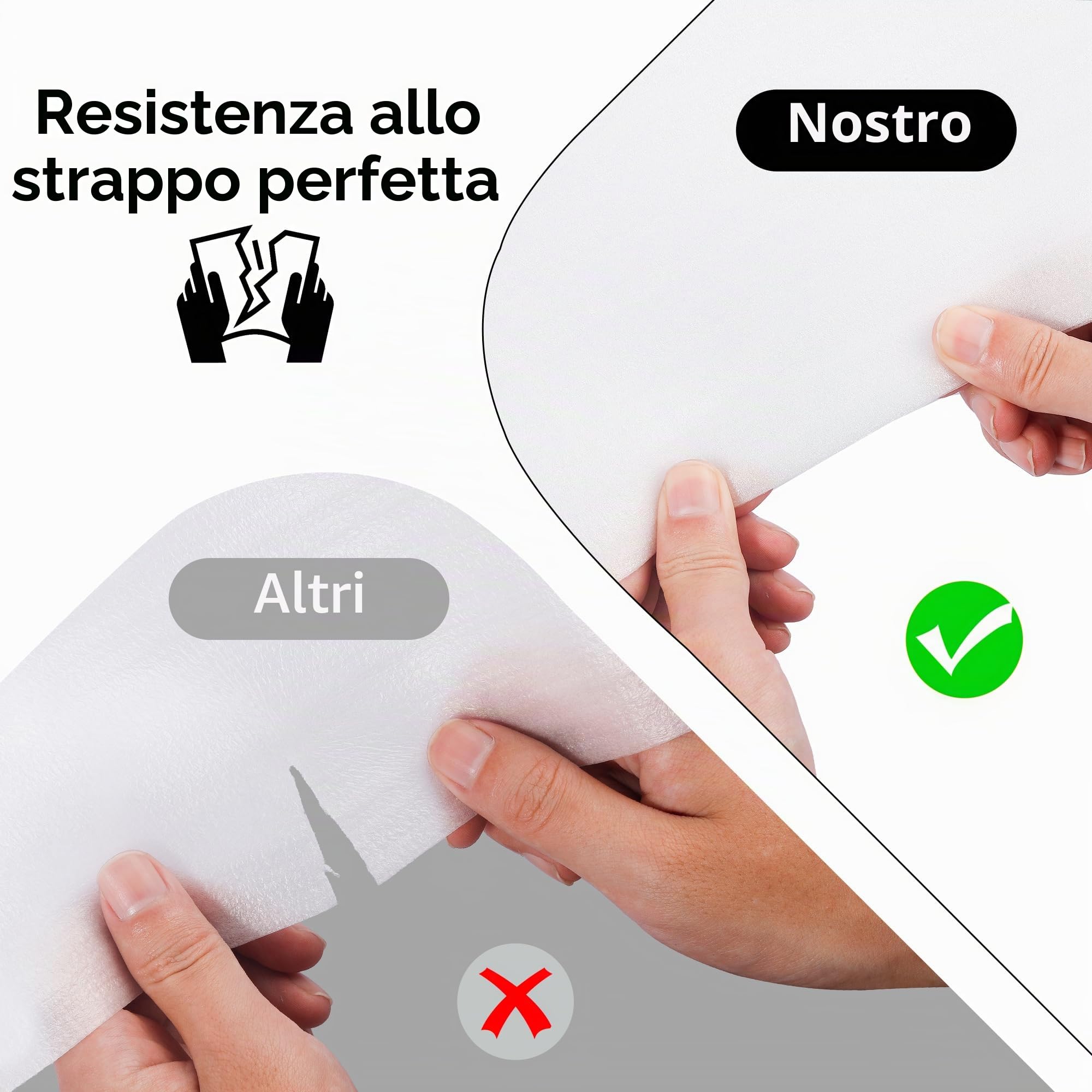 Pezzi Pluriball Imballaggio Fogli Poliuretano Espanso 30 x 30 cm per Spedizioni Trasloco Protezione Fragile